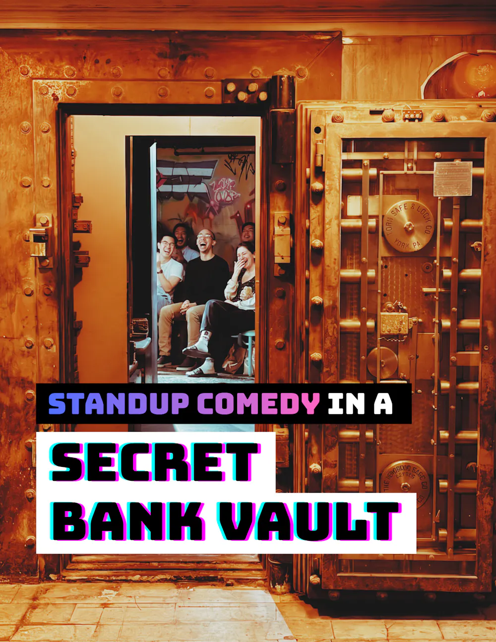 Comedy Night in a Secret Bank Vault