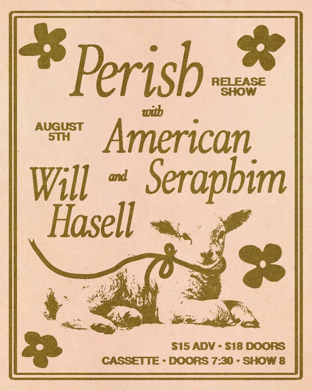 Perish (single release), American Seraphim, Will Hasell