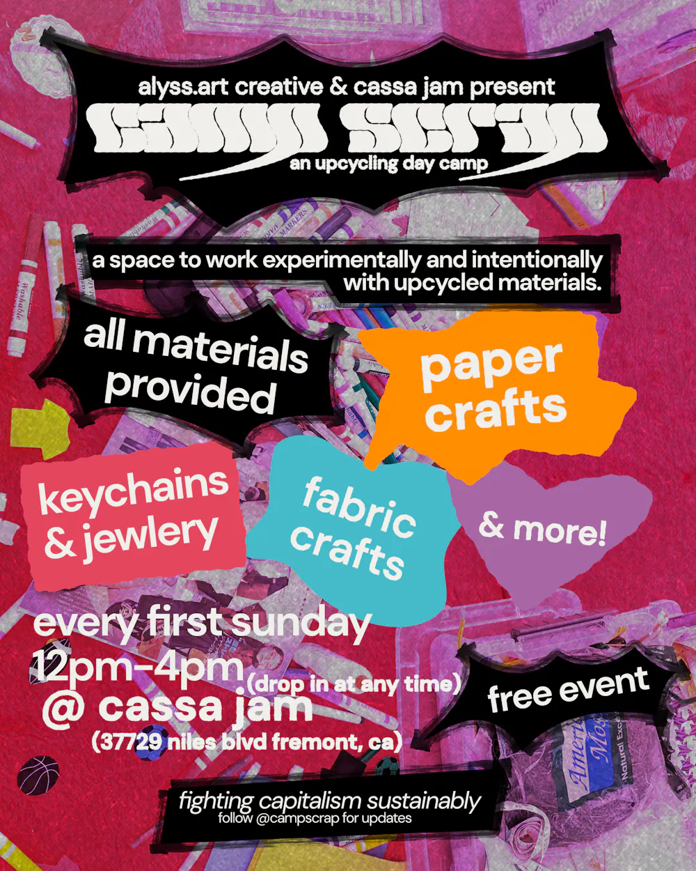 Camp Scrap: an upcycling day camp