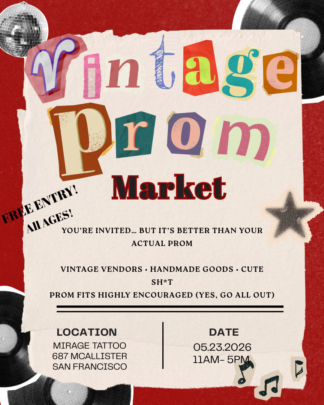 Vintage Prom Market