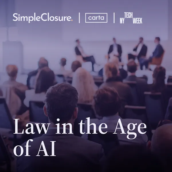 Law in the Age of AI #NYTechWeek