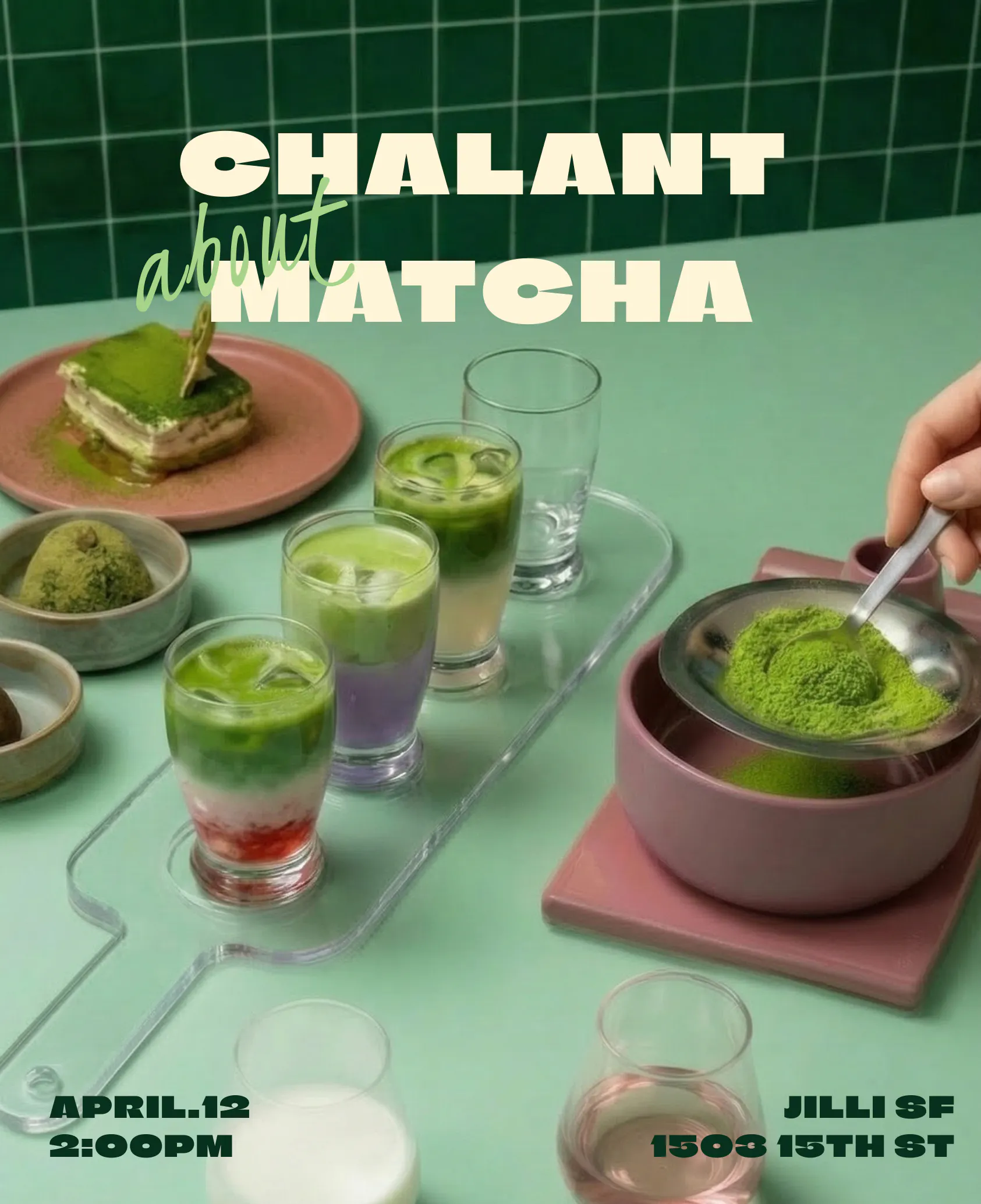 Matcha Workshop + Matcha Bites