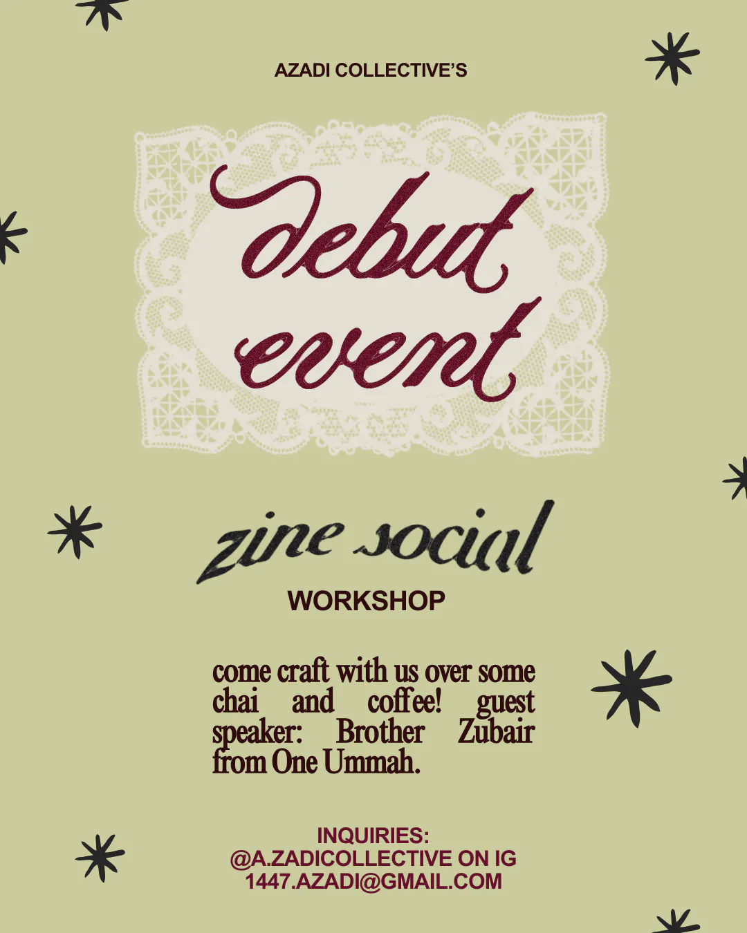 coffee, craft, & community: a zine workshop