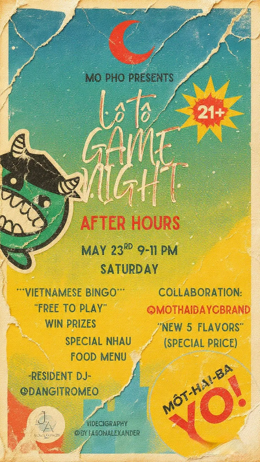 Mo Pho Presents: LOTO GAME NIGHT