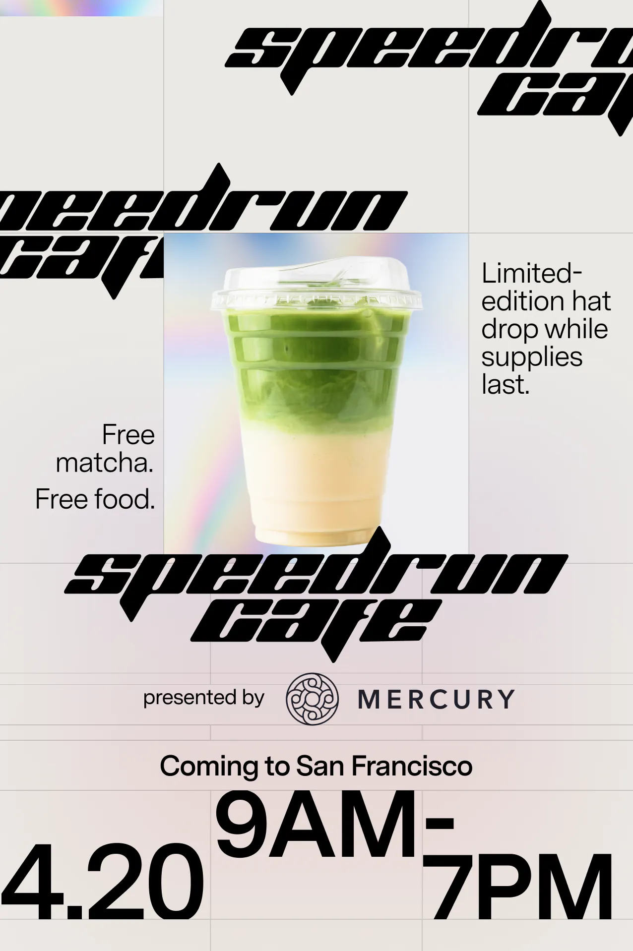 Speedrun Cafe Presented by Mercury (4.20)