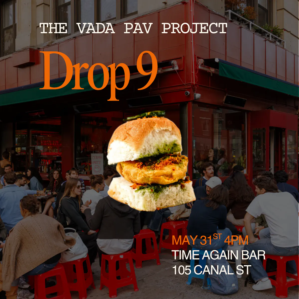The Vada Pav Project Drop #9 flyer