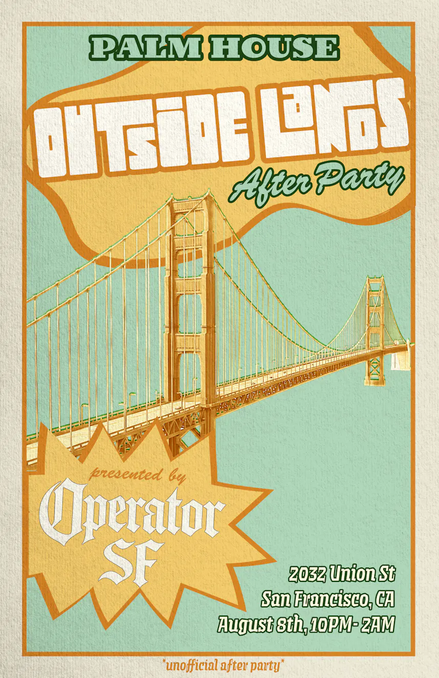 Outside Lands After Party