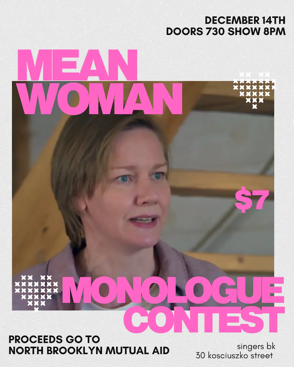 Mean Woman Monologue Contest | Partiful