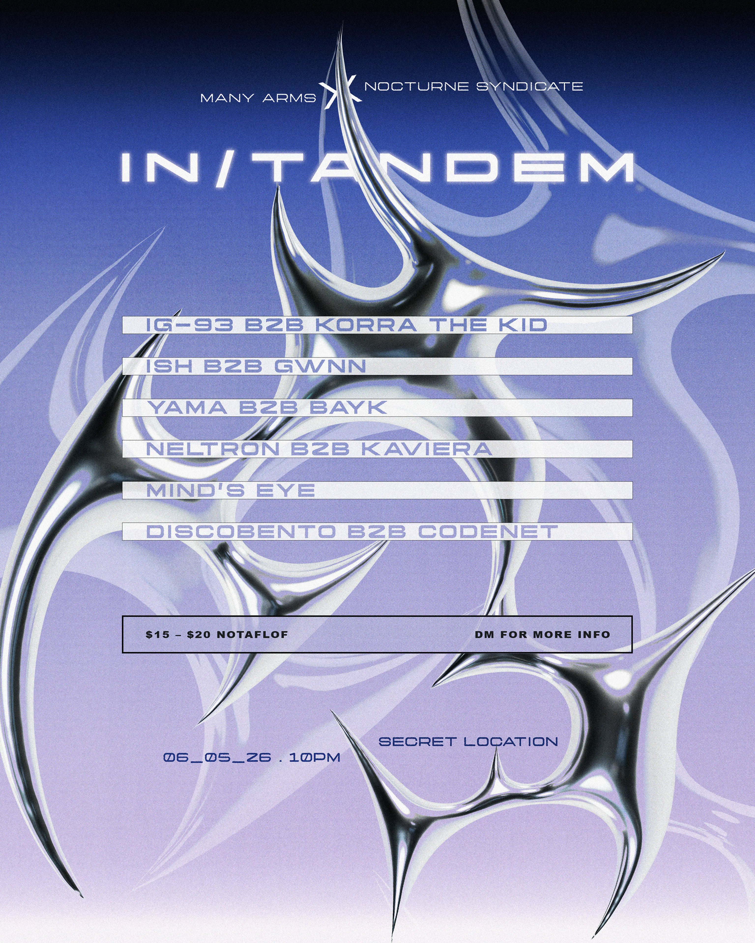 Event flyer