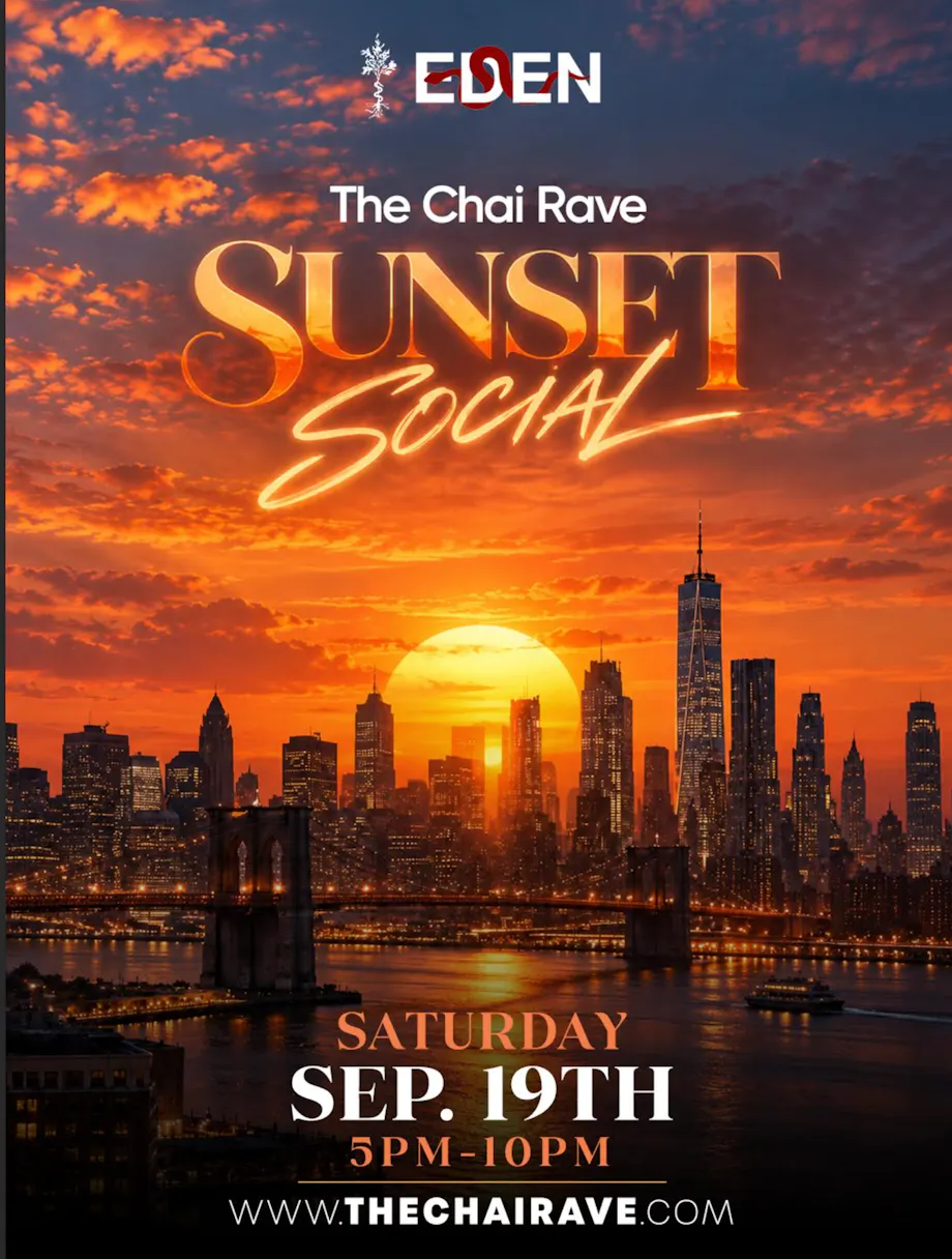 The Chai Rave at EDEN flyer