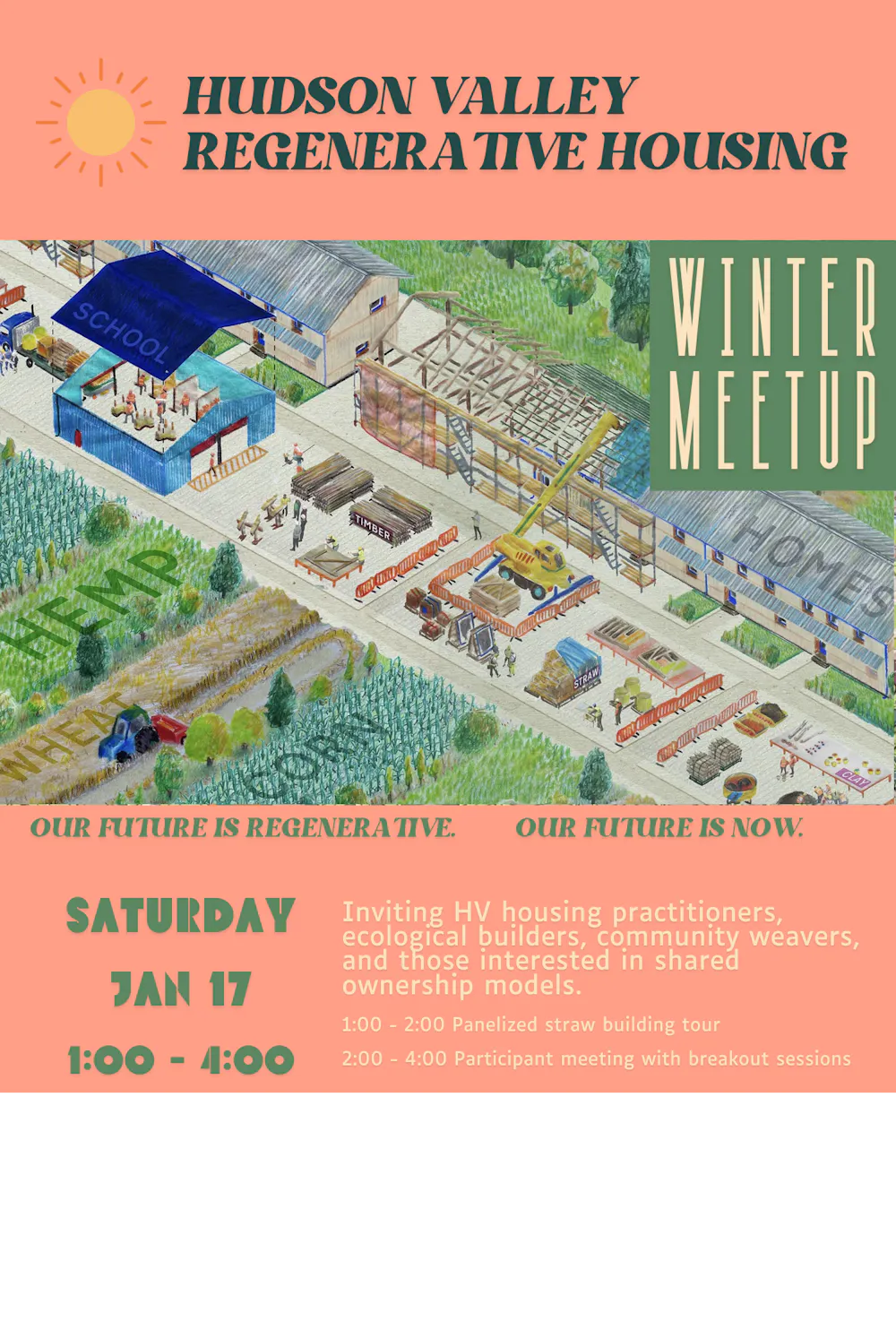 RSVP to HV Regen Housing Winter Meetup | Partiful