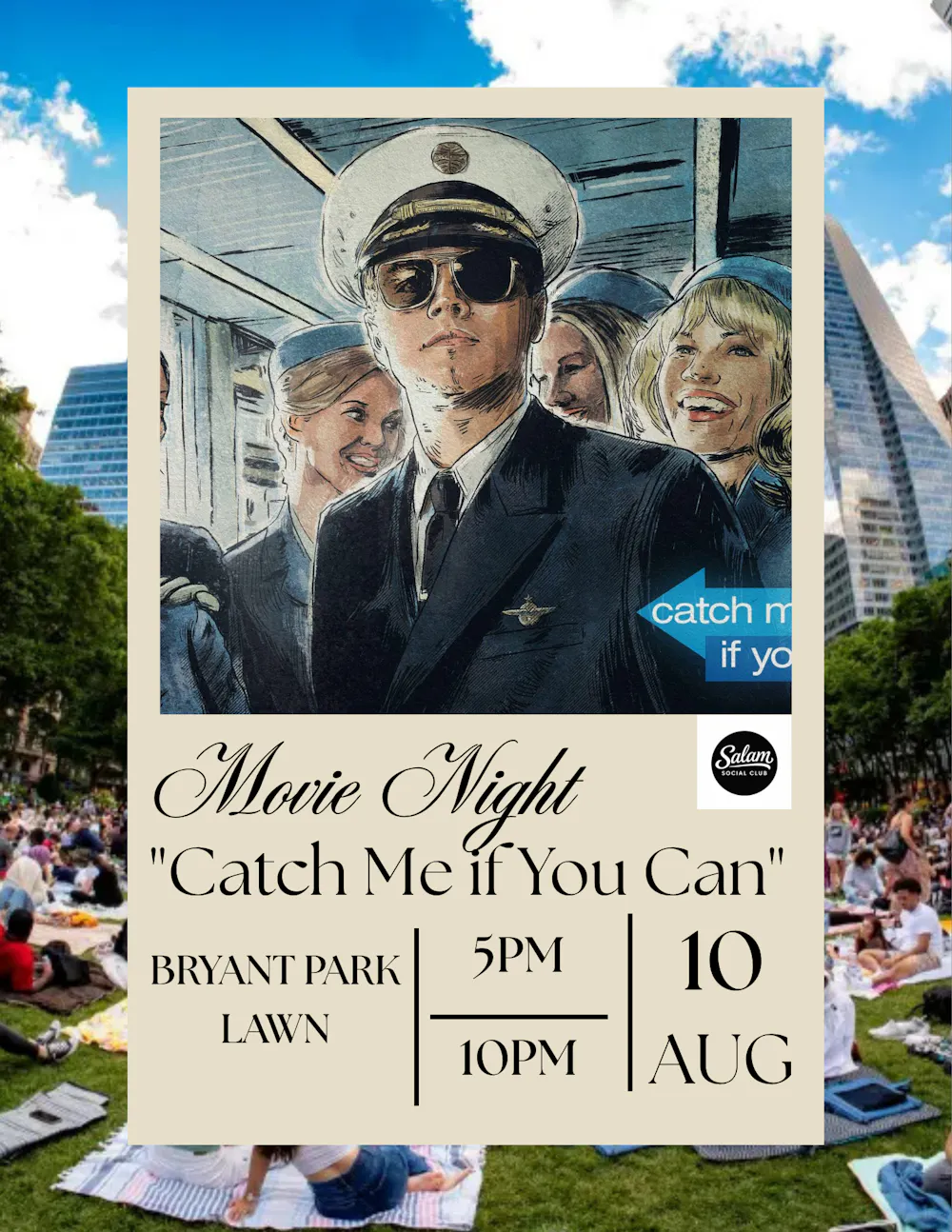Salam Movie Club at Bryant Park