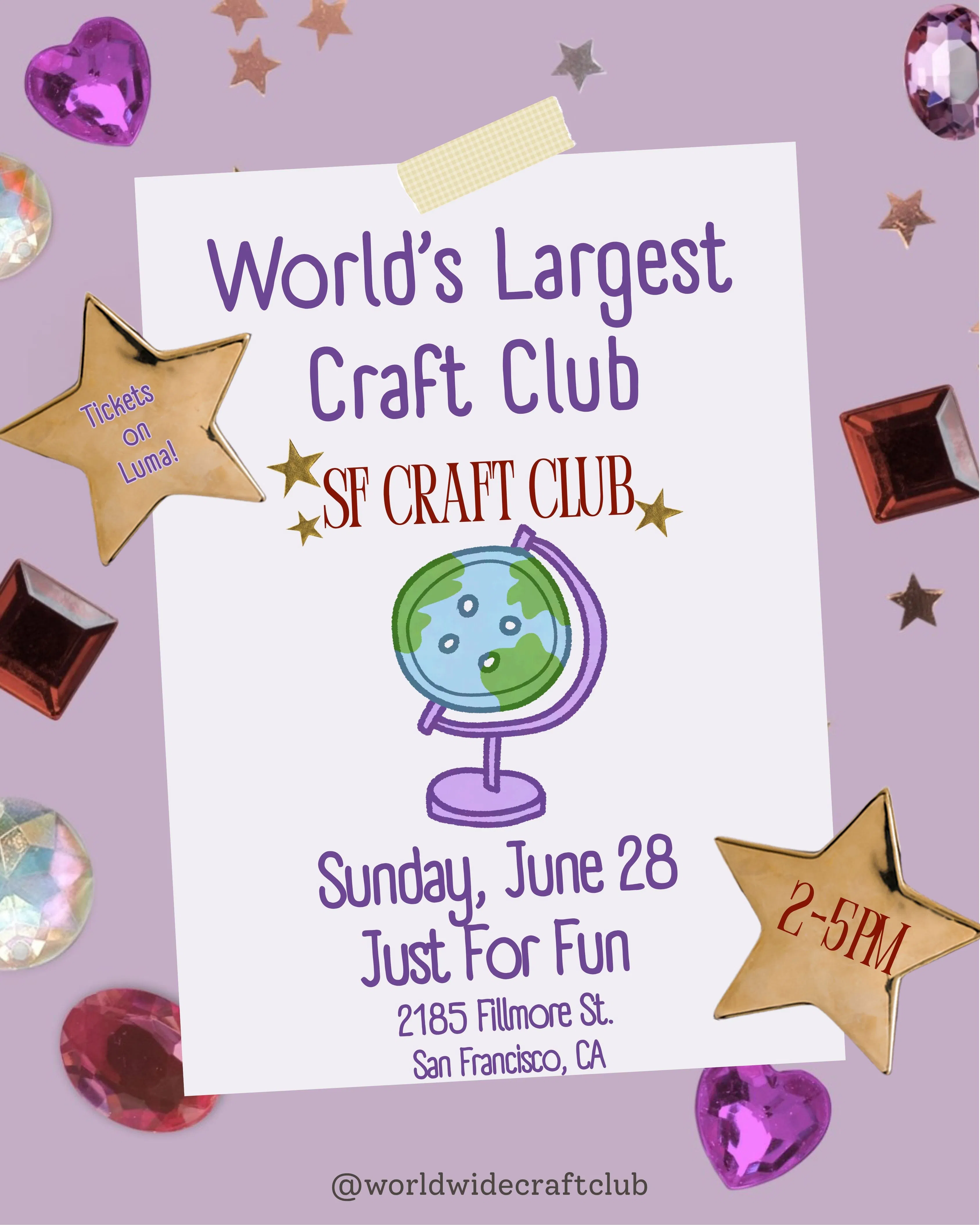 World's Largest Craft Club - SF Edition