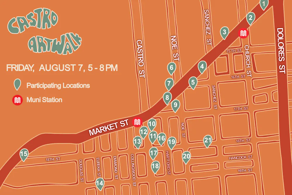 Castro Art Walk