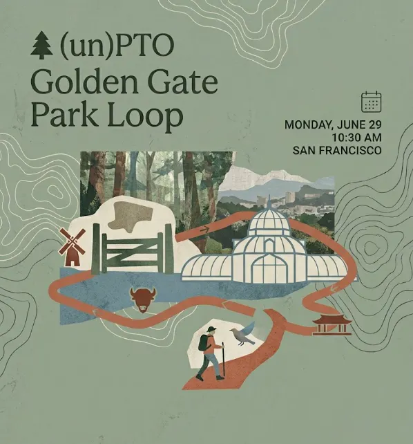 🌲 (un)PTO: golden gate park loop