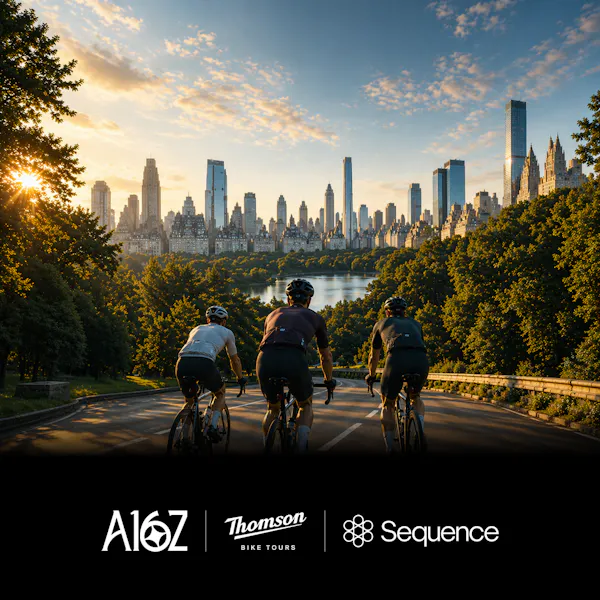 a16z + Sequence + Thomson Group Ride: Watts & Multiples - #NYTechWeek