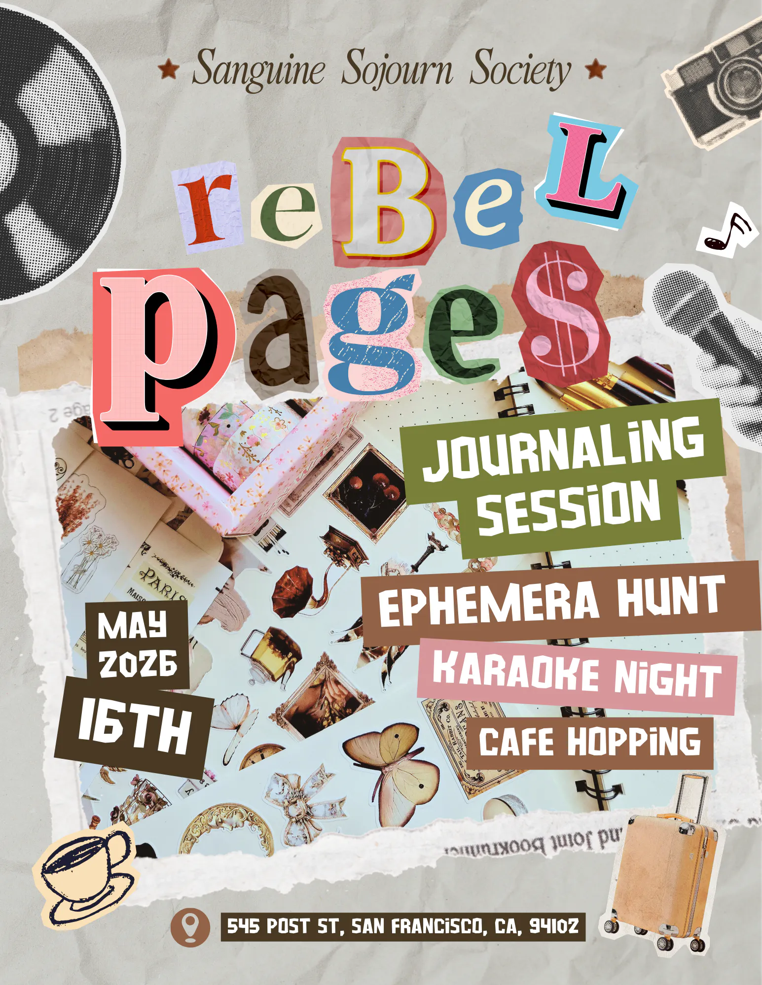 Rebel Pages: Cozy Creative Retreat in SF