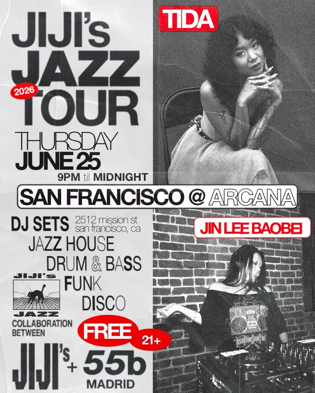 JIJI's Jazz Club + 55b