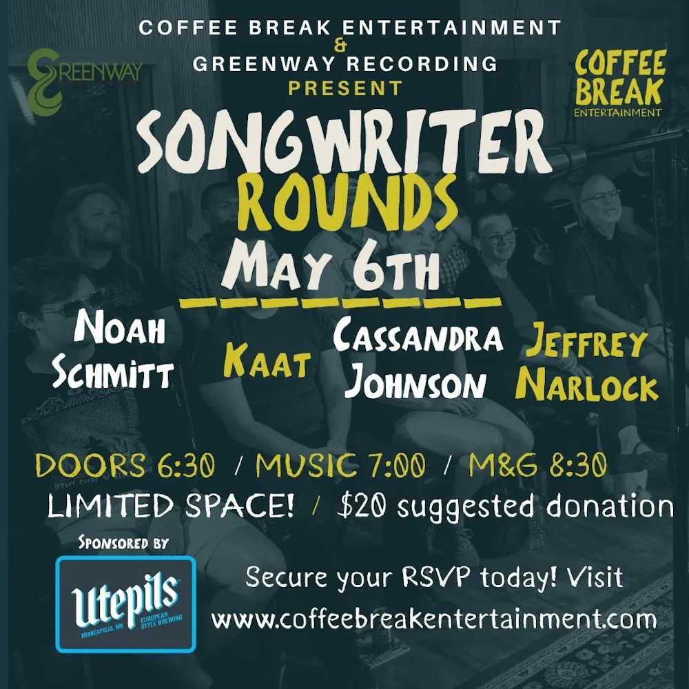 RSVP to Greenway Songwriter Rounds (MAY) | Partiful