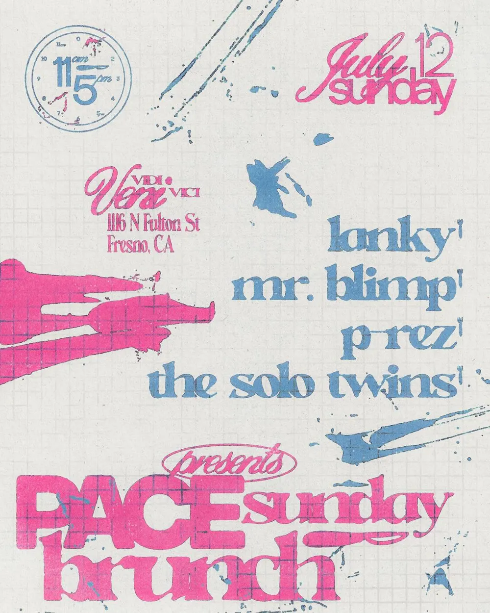 Sunday Brunch: Lanky, Mr. Blimp, P-Rez, The Solo Twins event image