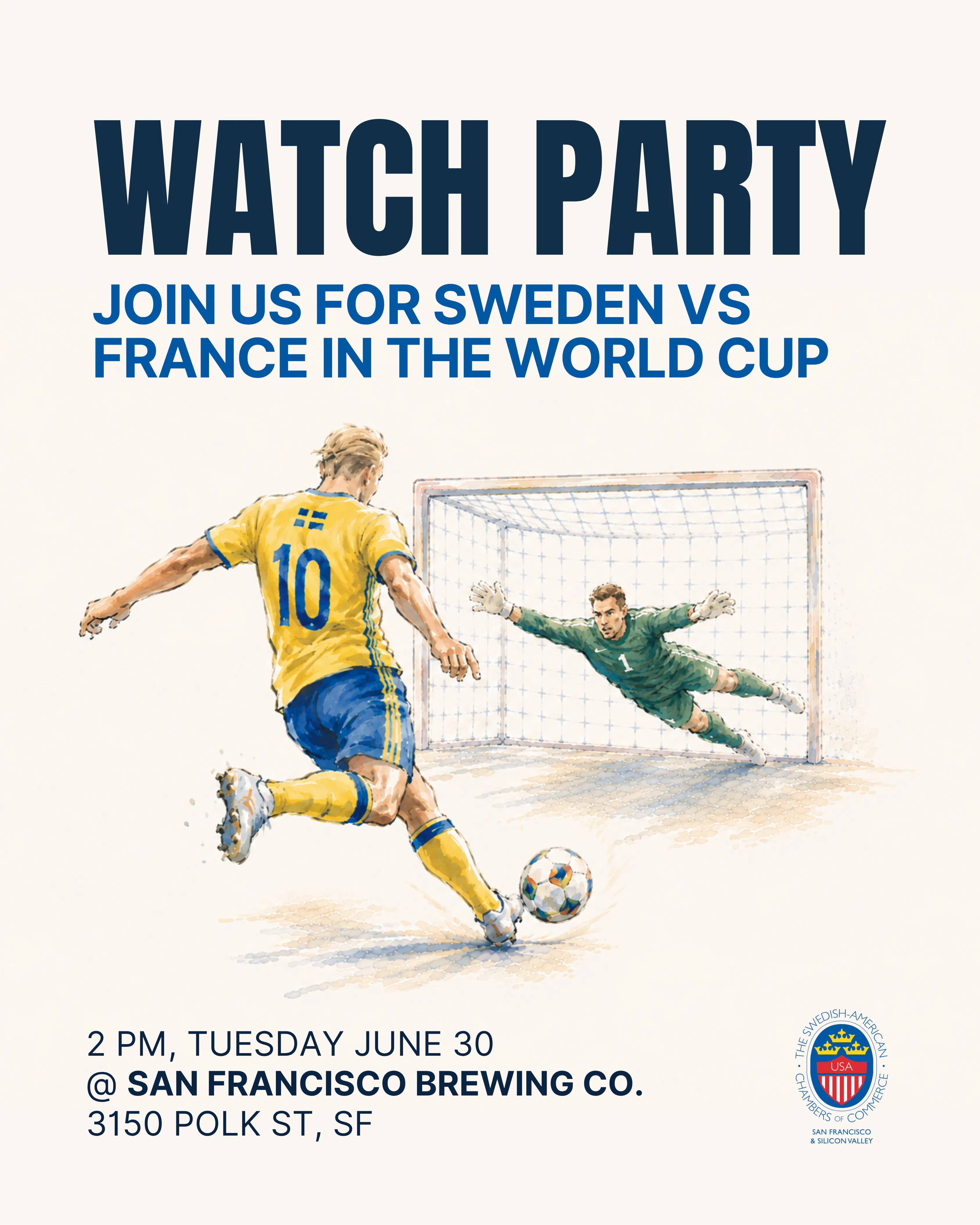 World Cup Watch Party - Sweden VS France