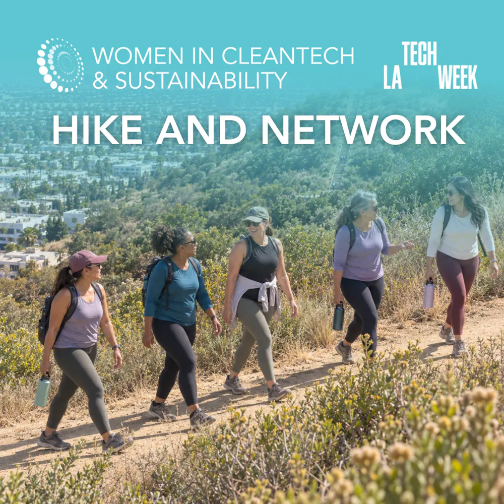 LA Tech Week - Hike and Network event graphic