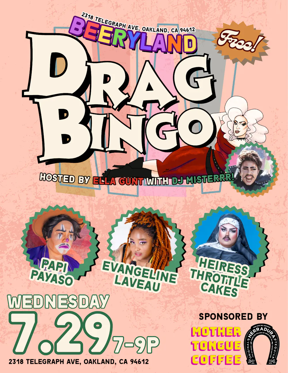 Beeryland Drag Bingo