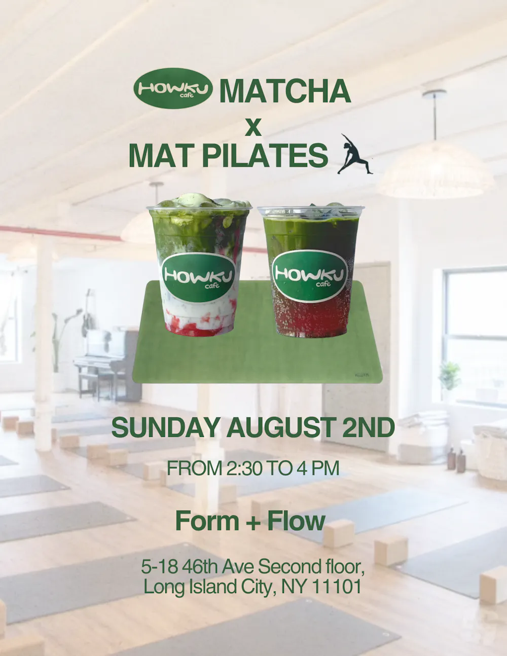 MATcha + MAT pilates