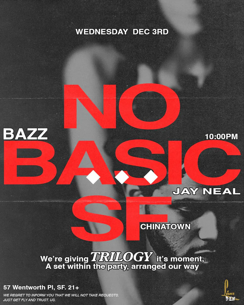 NO BASIC | Partiful