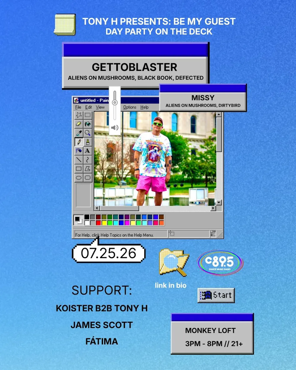 Tony H Presents: Be My Guest Day Party