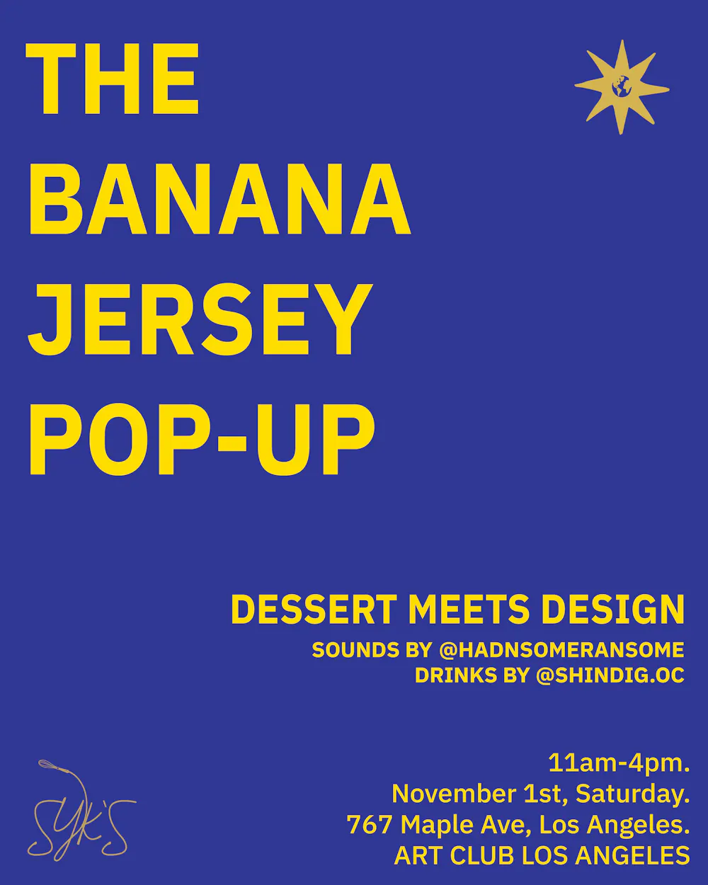 Banana Jersey Pop Up