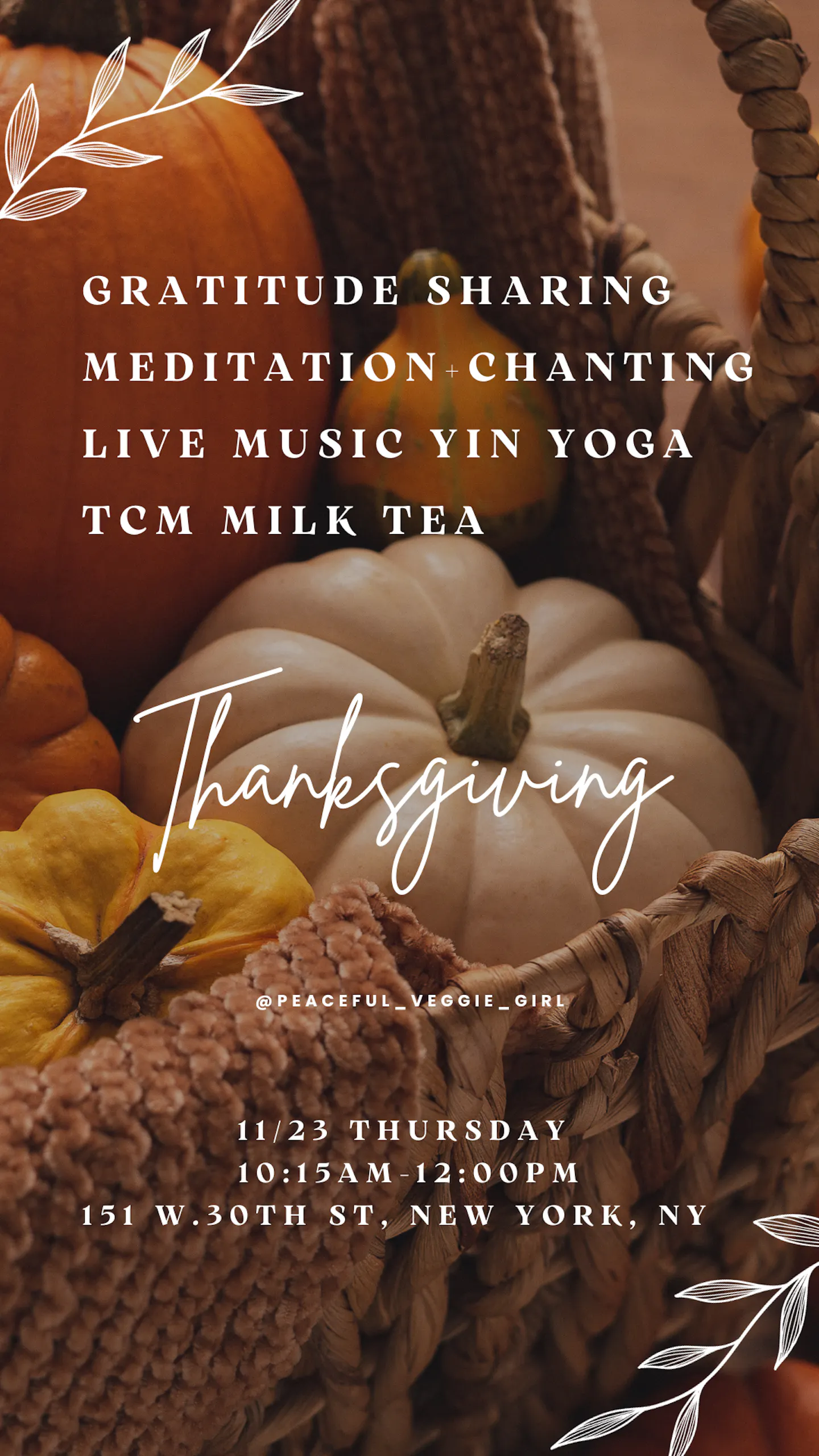 Orange Minimalist Happy Thanksgiving Day Instagram Story.png