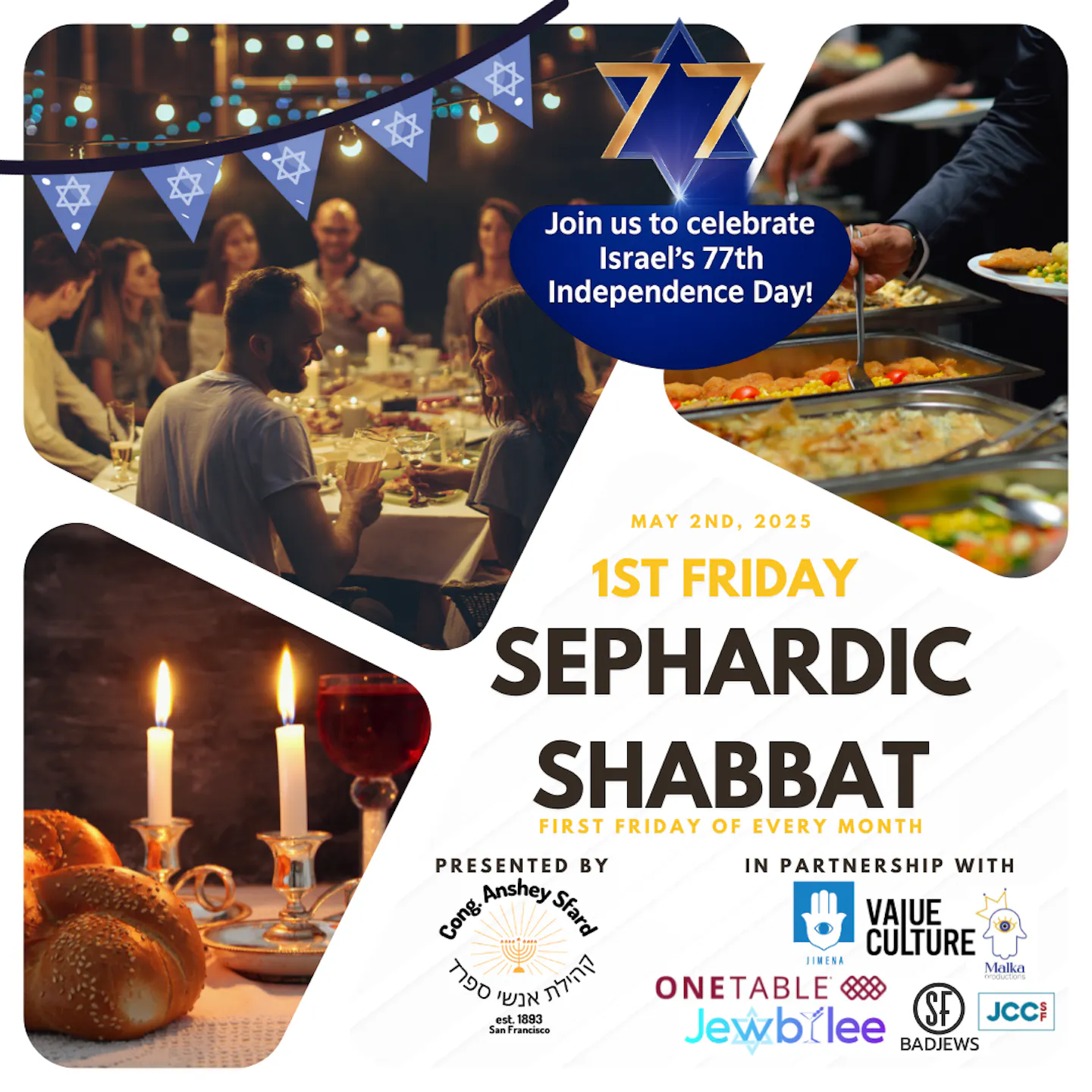 Sephardic Shabbat Dinner - First Friday of the month.png