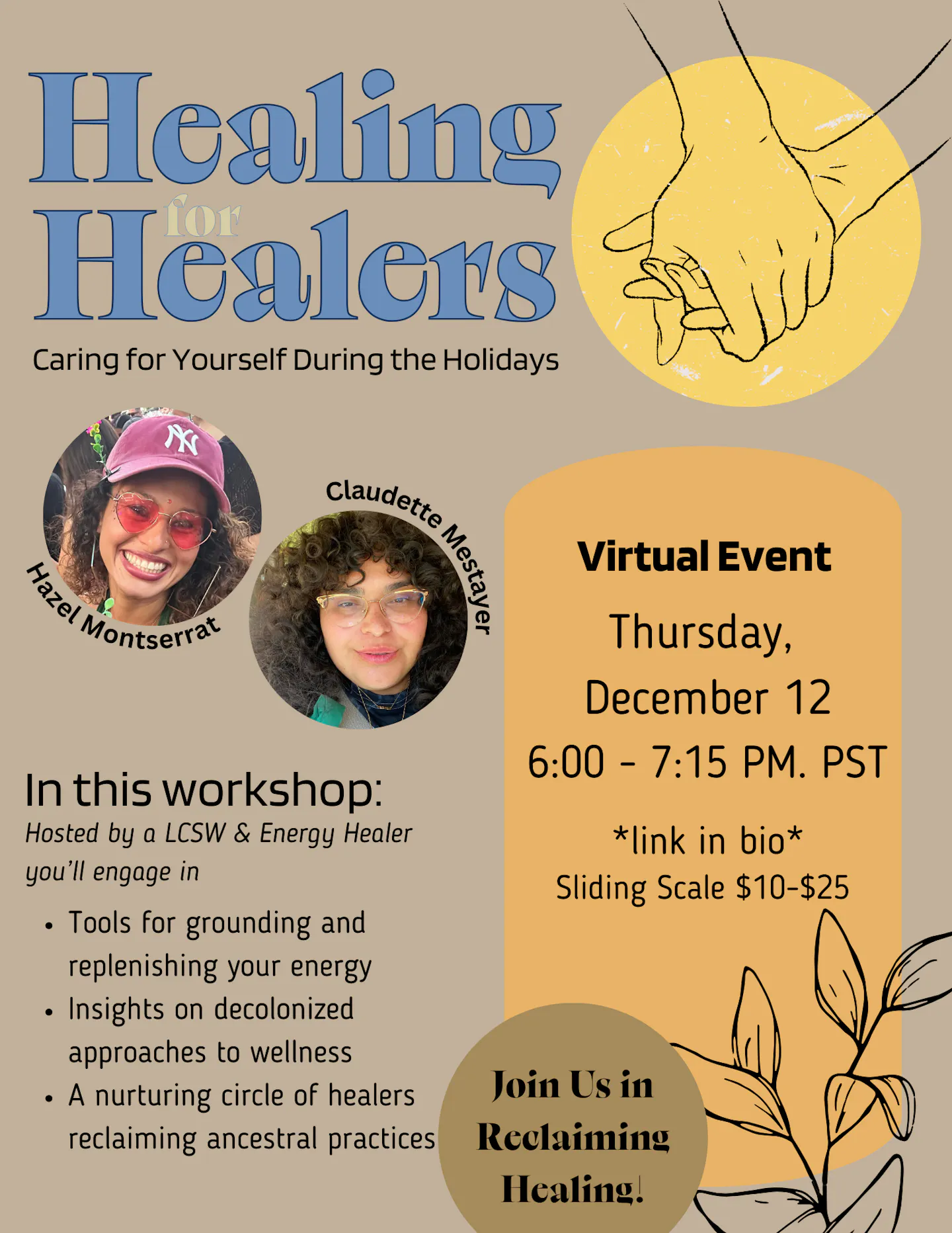 Healing for Healer Caring for Yourself During the Holidays A Free Virtual Event (1).png