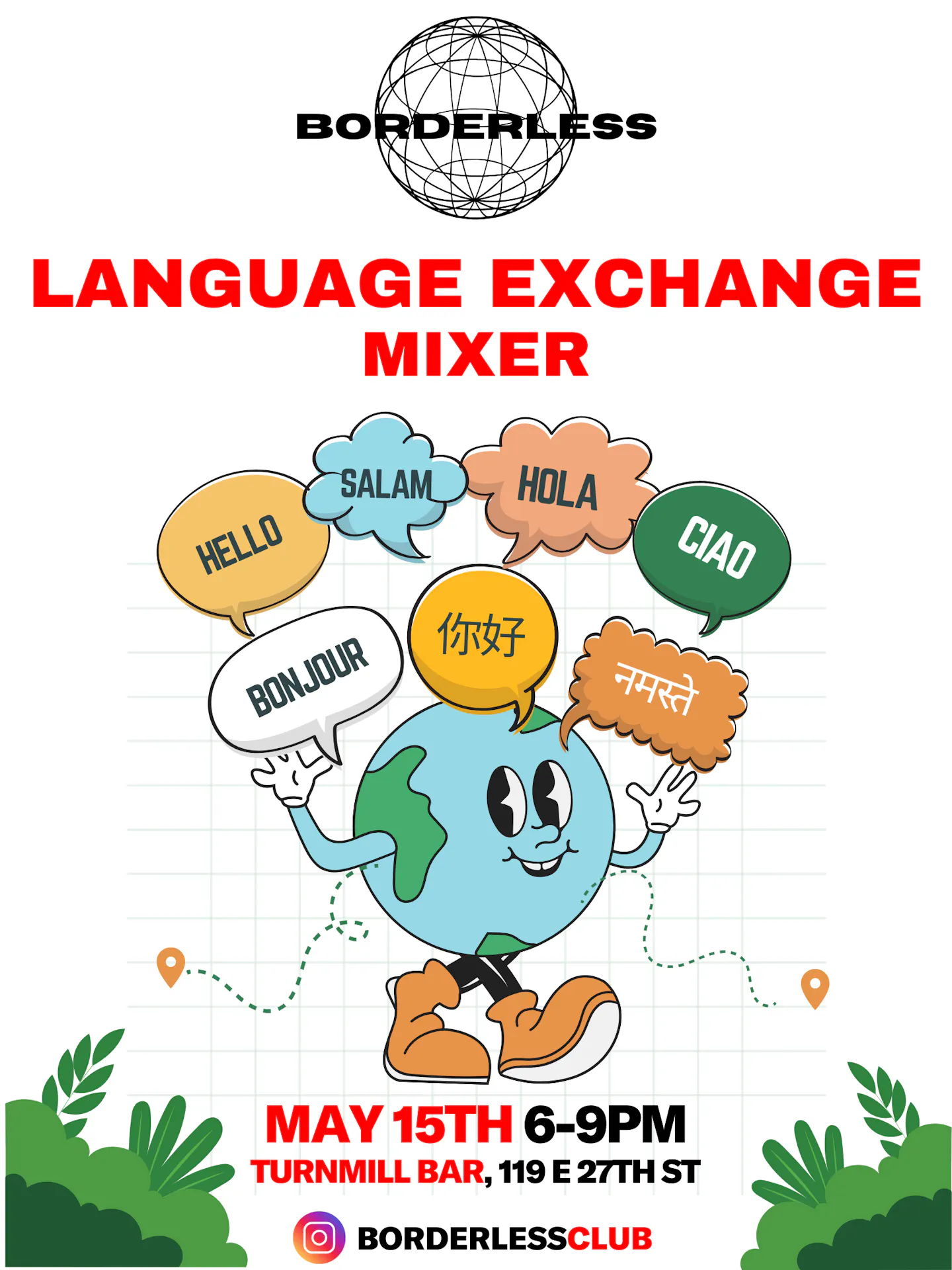 Blue And Green Illustrated Celebrate International Mother Language Day Poster (1).png