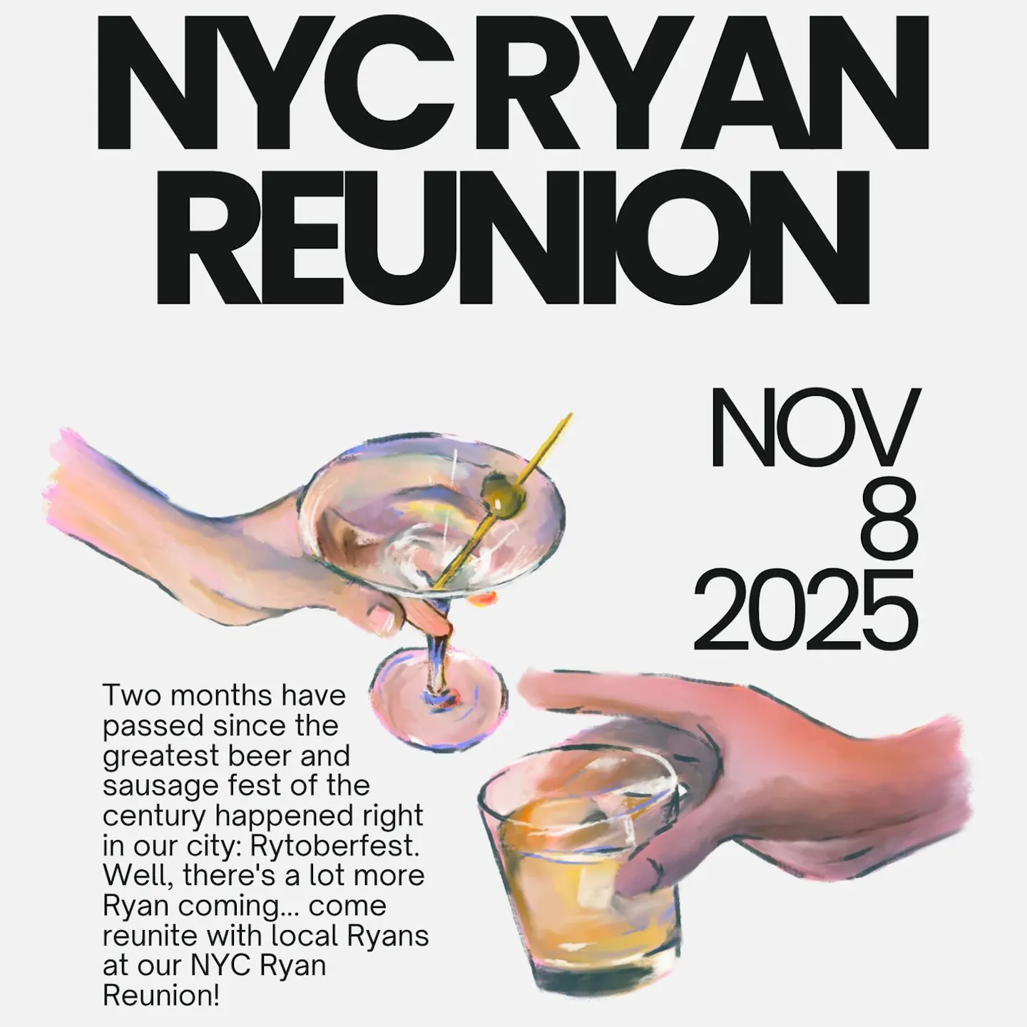 Two months have passed since the greatest beer and sausage fest of the century happened right in our city Rytoberfest. Well, there's a lot more Ryan coming... come reunite with local Ryans at our .png.jpg